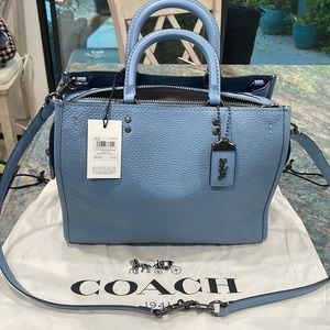 Coach 1941 Large Rogue 25 Bag NWT Slate color